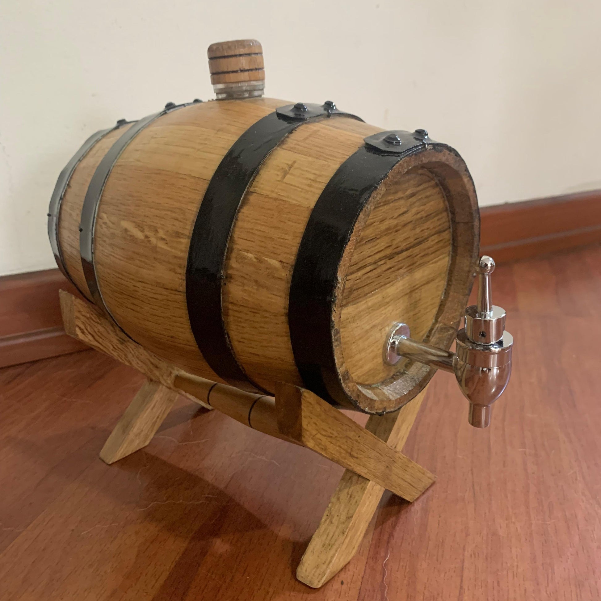Table Oak Barrel - Main Image