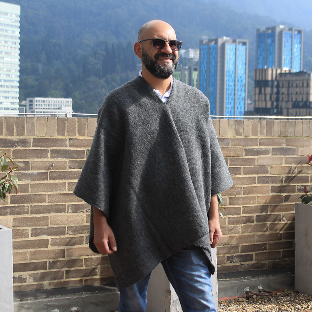 Anti-Allergy Wool Ruana