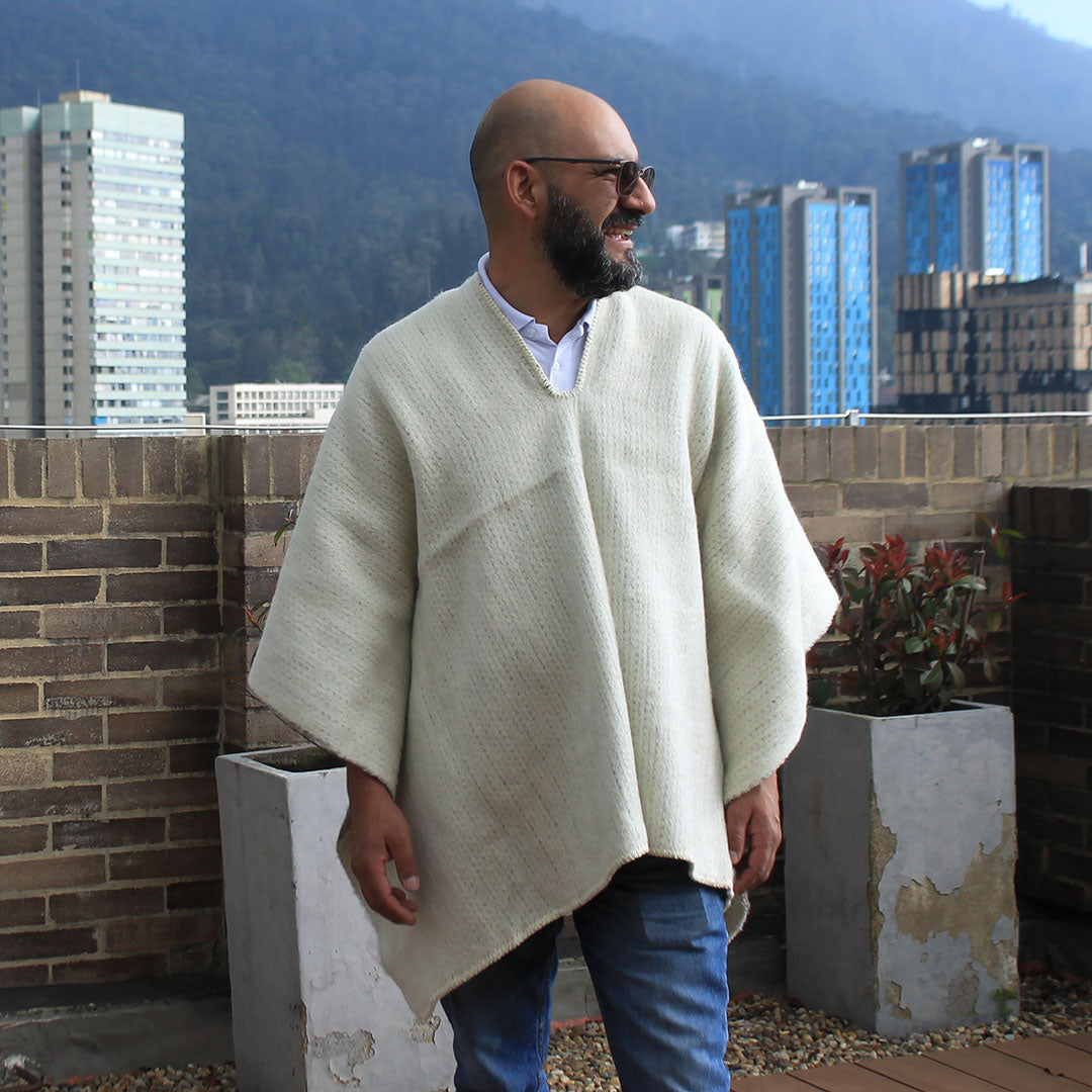 Anti-Allergy Wool Ruana