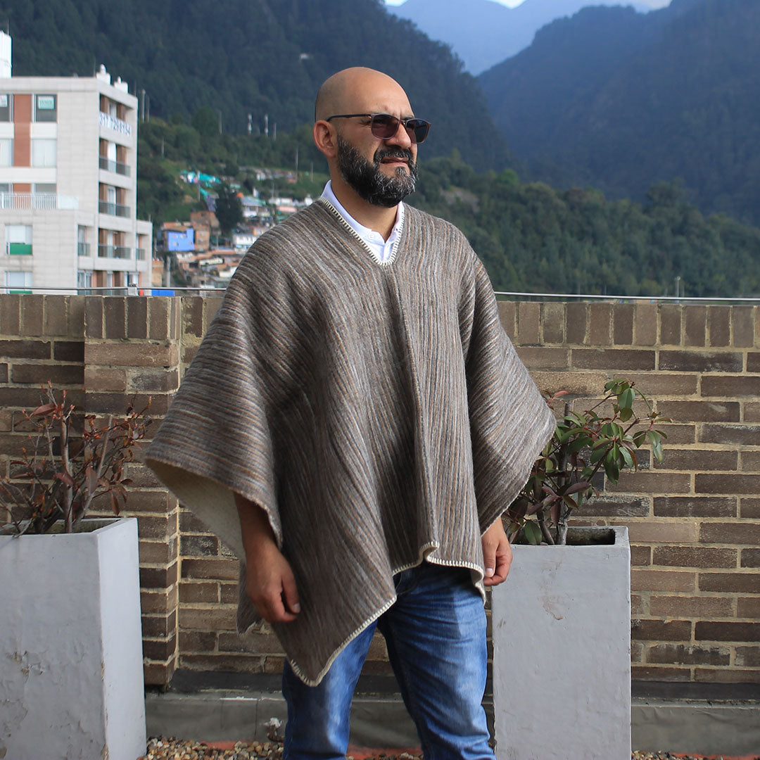 Anti-Allergy Wool Ruana