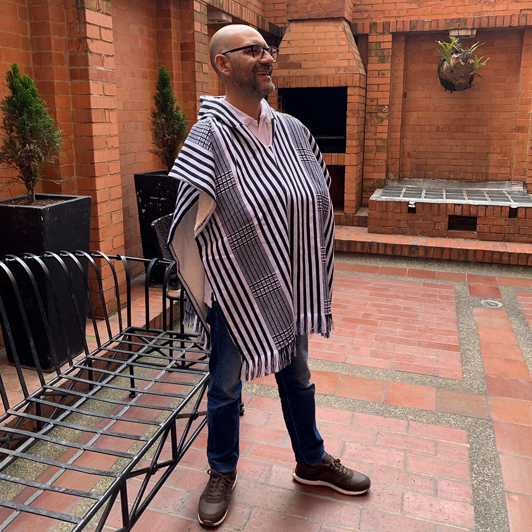 Thermal Cotton Poncho