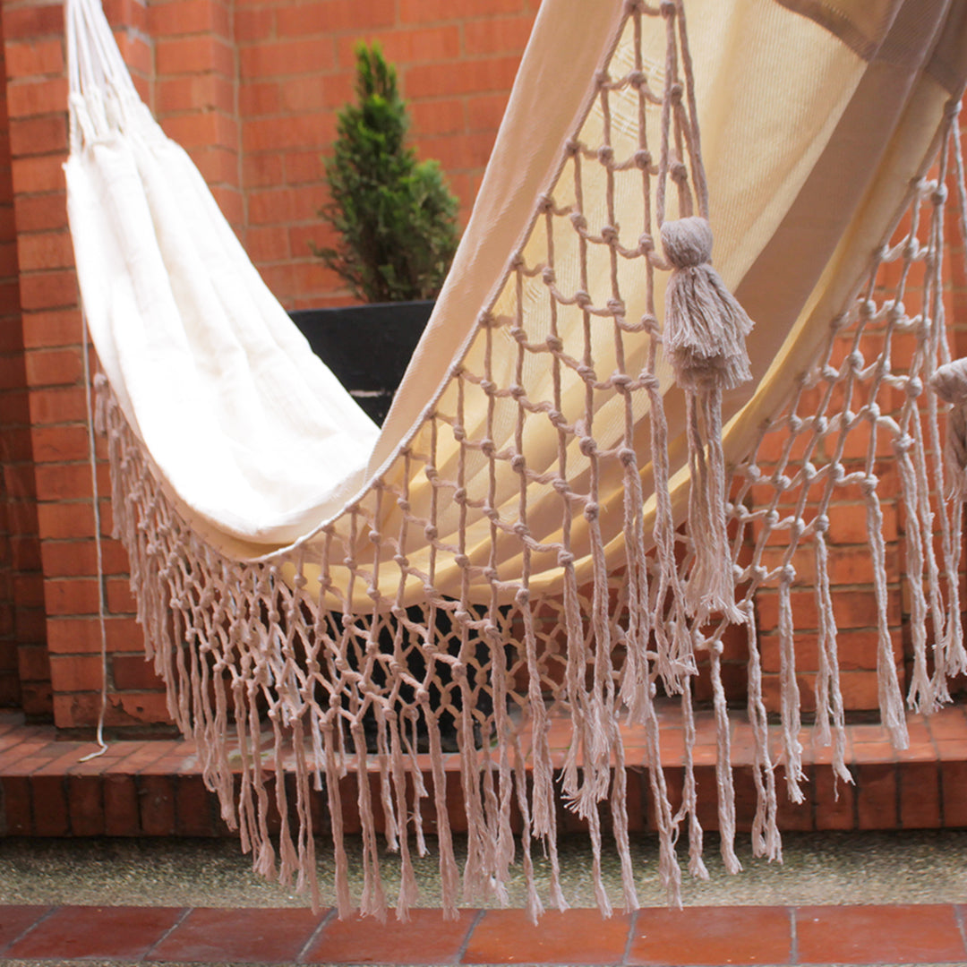 Eden Hammock with Fringes
