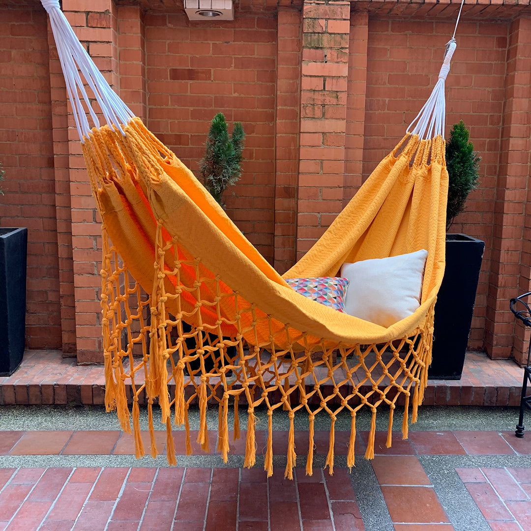 Eden Hammock with Fringes
